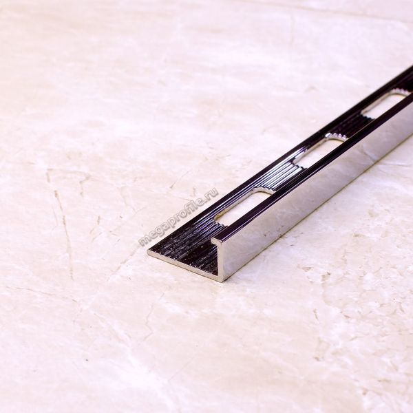 Латунный Г-образный профиль 8мм ЛГ8