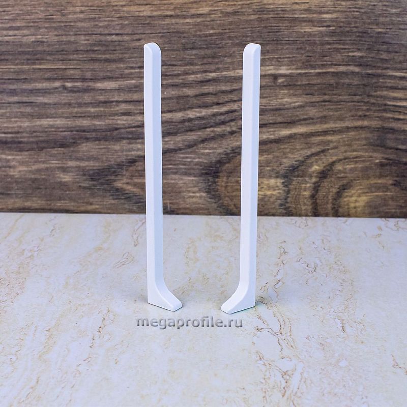 Заглушки алюминиевого плинтуса 80мм (пара)