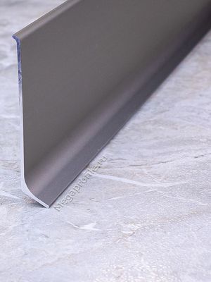 Плинтус алюмин. ПЛ80 напольный шампань/матовое 2.5м, шт.