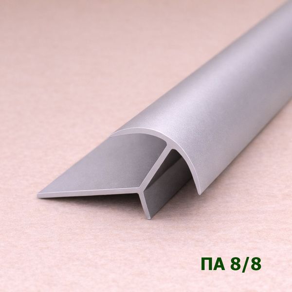 Алюминиевая раскладка для плитки 8мм ПА8/8