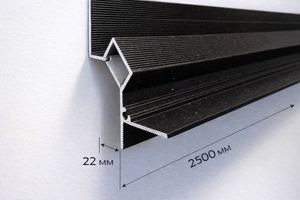 Профиль теневой потолочный ПТУ LED