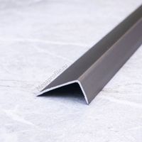 Алюмин. уголок 10/20 без отверстий УА20 шампань/матовое 2,7м, шт.