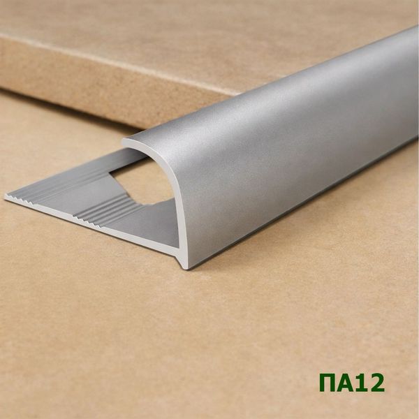 Алюминиевая раскладка для плитки 12мм ПА12