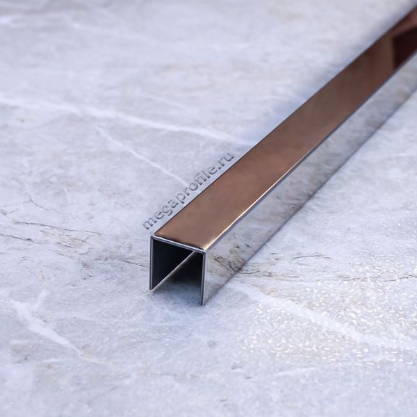 П-образный профиль из нержавеющей стали 10/10мм СтП10/10