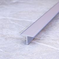 Алюмин. Т-обр. профиль Т13 серебро/матовое 2,7м, шт.