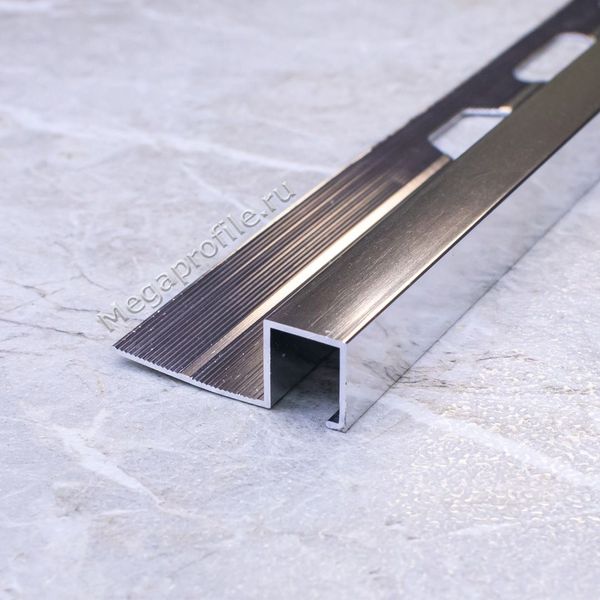 Алюминиевый П-образный профиль 10мм ПА-П10/10