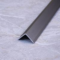 Алюмин. уголок без отверстий У10 шампань/матовое 2,7м, шт.