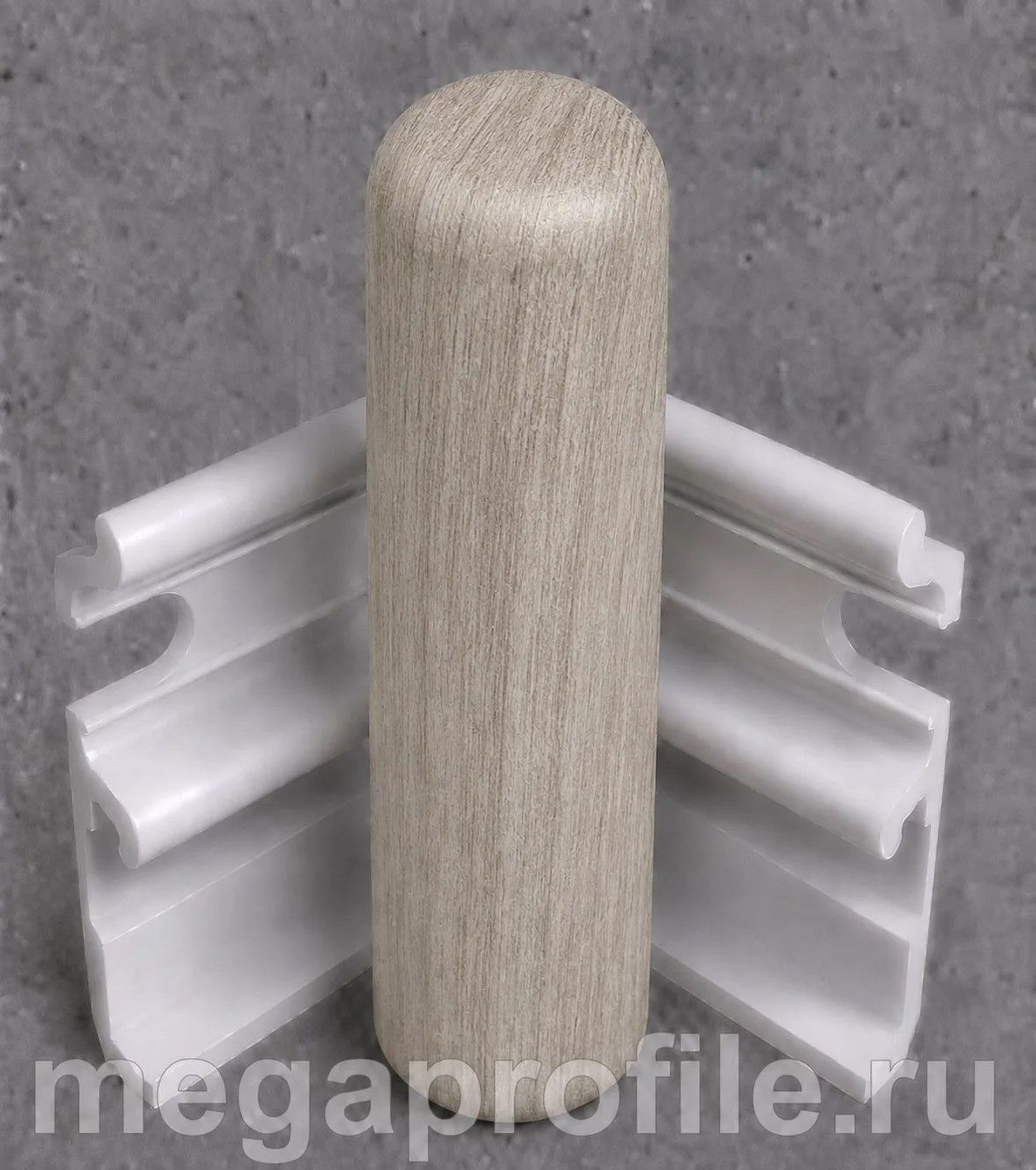Угол наружний КлсСофт 80мм акация 424, Comfort Classic Soft80