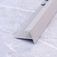 Алюмин. F-обр. профиль ПФ08 бежевый/муар 2,7м, шт.