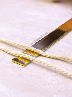 Полоса латунная 15мм полированная ЛПЛ15