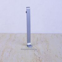 Соединитель алюмин. для ПЛ100 серебро/матовое