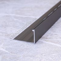 Алюмин. Г-обр. профиль ПА-Г10 шампань/матовое 2,7м, шт.