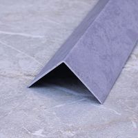 Алюмин. уголок без отверстий У20 бетон/муар 2,7м, шт.