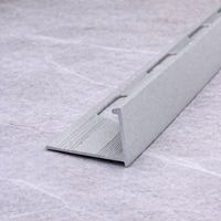 Алюмин. Г-обр. профиль ПА-Г10/1 светло-серый/муар 2,7м, шт.