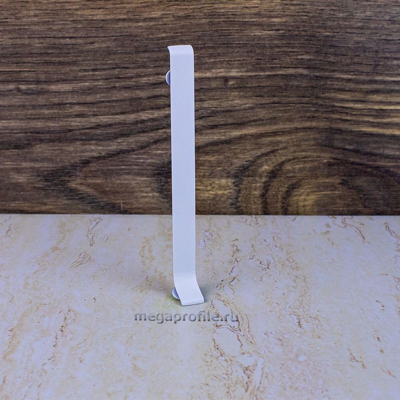 Соединитель для алюминиевого плинтуса 100мм