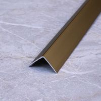 Алюмин. уголок без отверстий У15 медь/матовое 2,7м, шт.