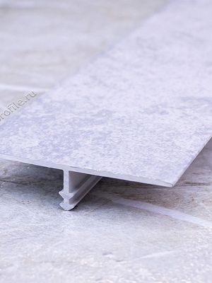 Алюмин. Т-обр. профиль Т40 бетон-светлый/муар 2,7м, шт.