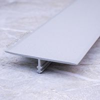 Алюмин. Т-обр. профиль Т40 светло-серый/муар 2,7м, шт.