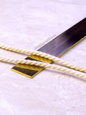 Полоса латунная 20мм полированная ЛПЛ20