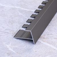 Алюмин. F-обр. профиль ПФ08 шампань/матовое 2,7м, шт.