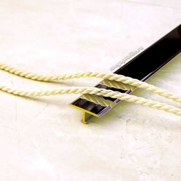 Латунный Т-образный профиль 18мм ЛТ18