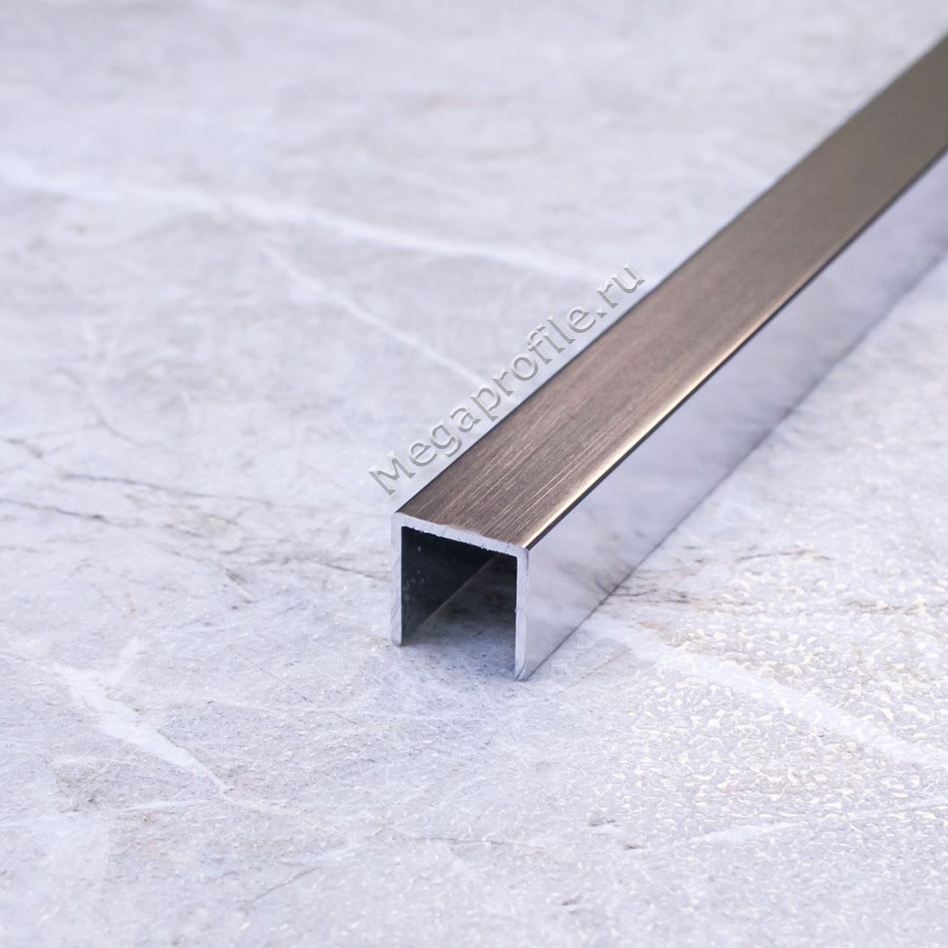 Алюминиевый П-образный профиль 12мм П12/12