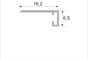 Алюминиевый микроплинту 16мм МП16