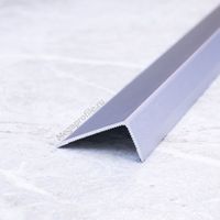 Алюмин. уголок 10/20 без отверстий УА20 серебро/матовое 2,7м, шт.