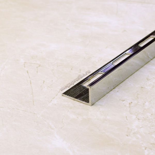 Латунный Г-образный профиль 10мм ЛГ10