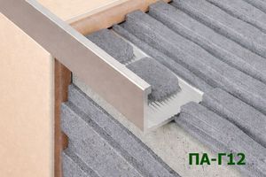 Алюминиевый Г-образный профиль 12мм ПА-Г12