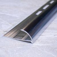 Алюмин. нар. профиль ПА09 серебро/глянец 2,7м, шт.