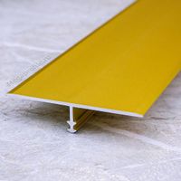 Алюмин. Т-обр. профиль Т40 золото/матовое 2,7м, шт.