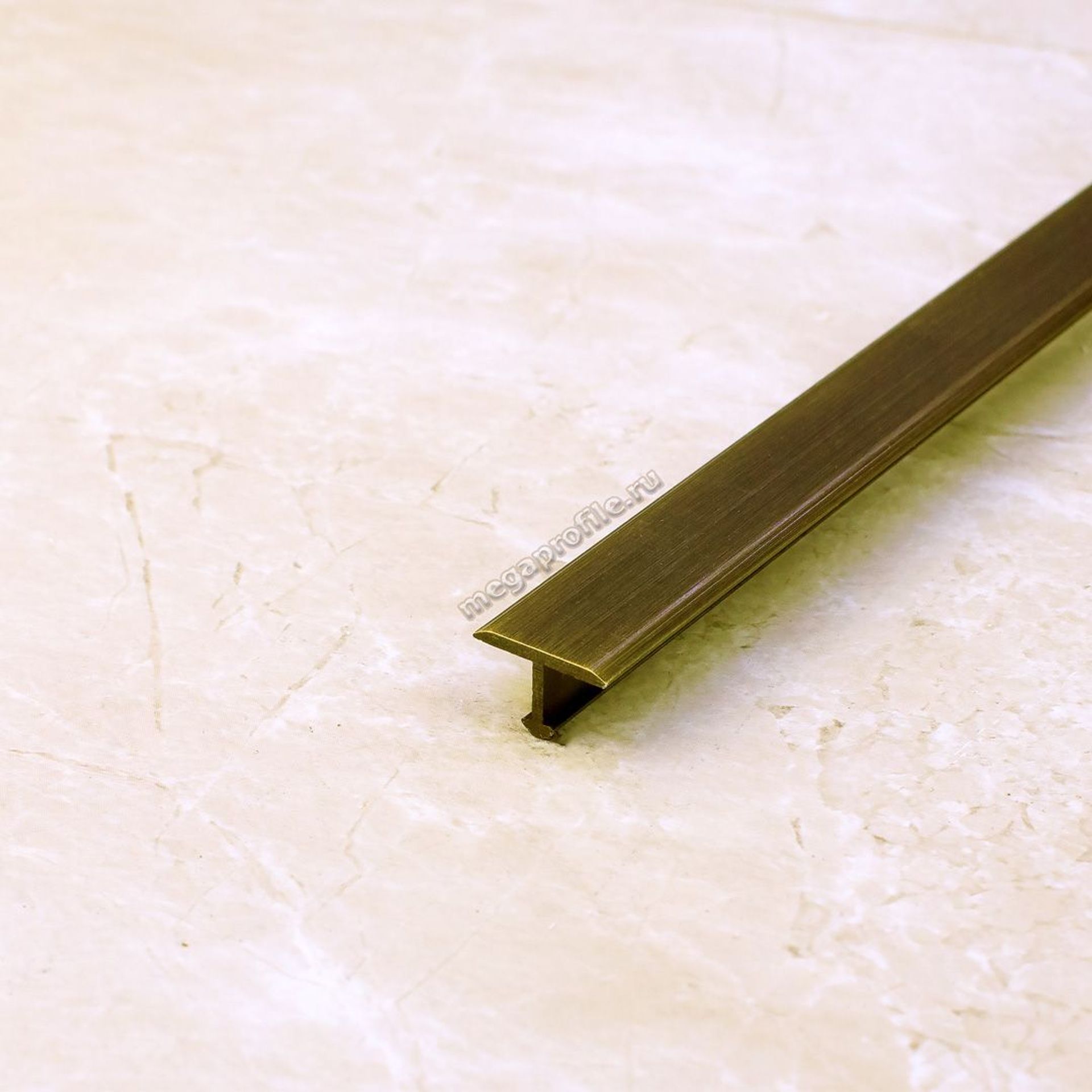 Латунный Т-образный профиль 13мм ЛТ13