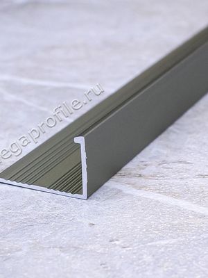 Алюмин. Г-обр. профиль ПА-Г8 бронза/матовое 2,7м, шт.