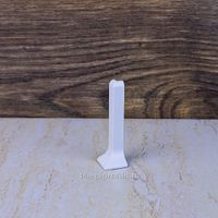 Угол наружный алюмин. для ПЛ40 белый/муар