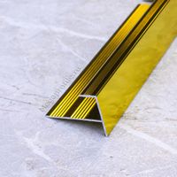 Алюмин. F-обр. профиль ПФ11 золото/глянец 2,7м, шт.