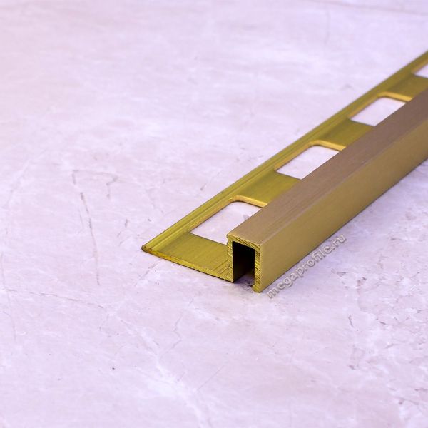 Латунный П-образный профиль 10/8мм ЛП10/8