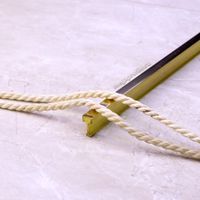 Латунный полированный Т-образный профиль ЛТ05 для напольных покрытий