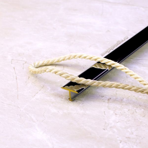 Латунный Т-образный профиль 13мм ЛТ13