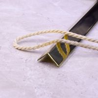 Латунный полированный угол без отверстий ЛУ15