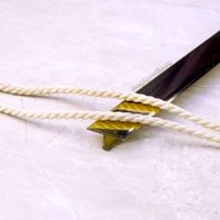 Латунный полированный Т-образный профиль ЛТ18 для напольных покрытий