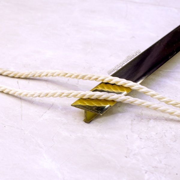 Латунный Т-образный профиль 18мм ЛТ18