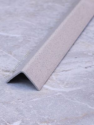 Алюмин. уголок без отверстий У15 бежевый/муар 2,7м, шт.