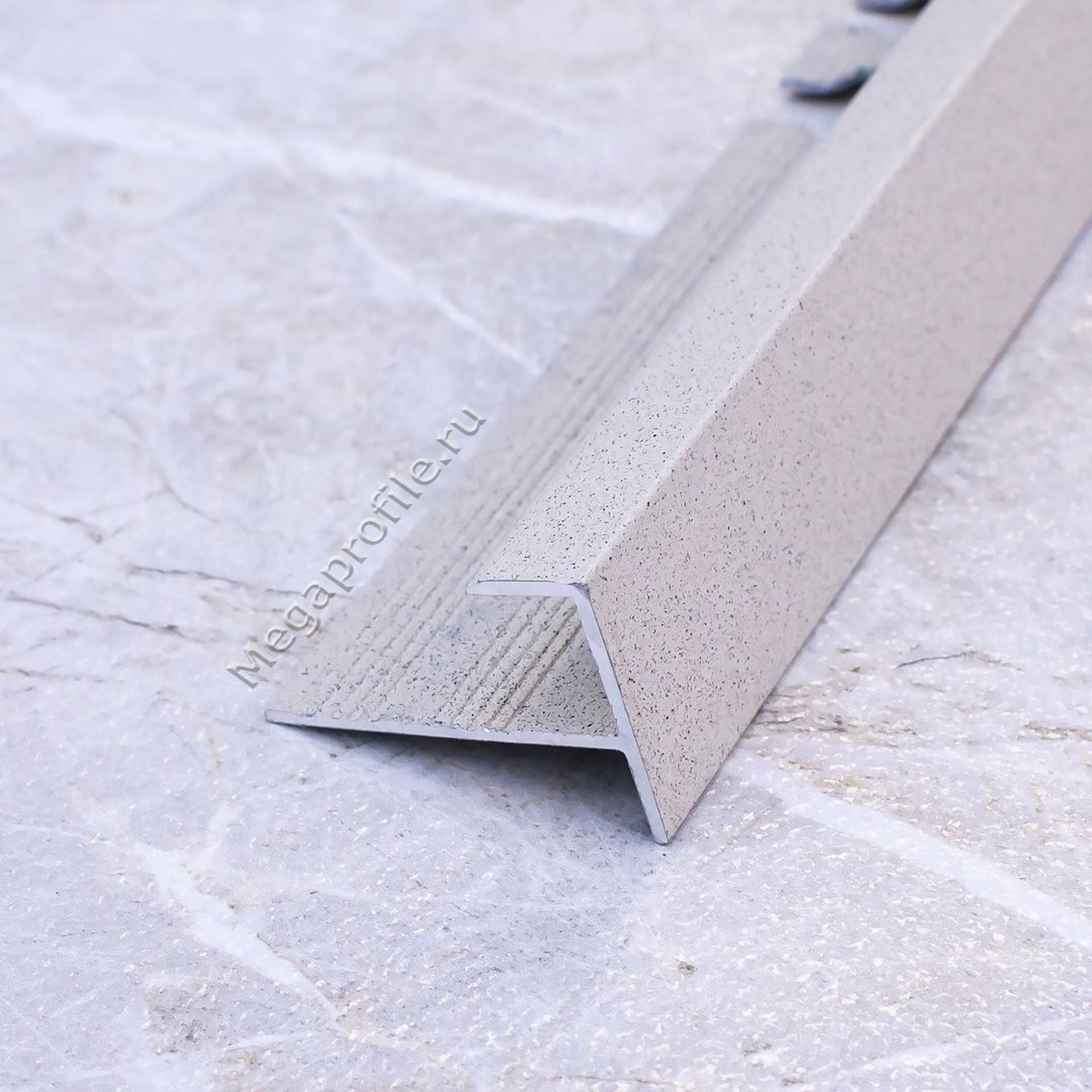 Алюминиевый F-образный профиль 10мм ПФ10