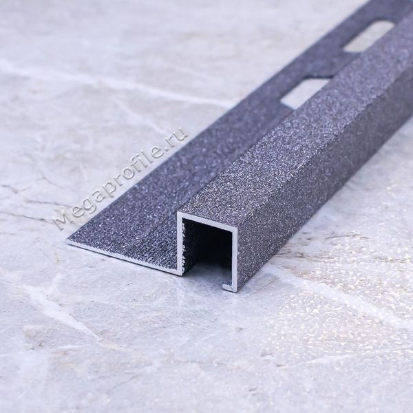 Алюминиевый П-образный профиль 10мм ПА-П10/10