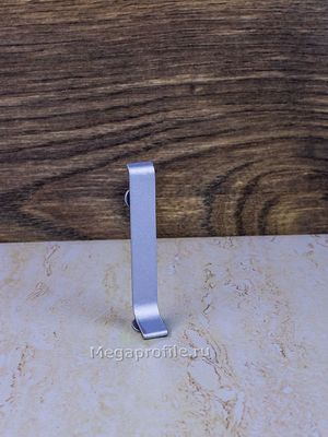 Соединитель алюмин. для ПЛ40 сереб ро/матовое