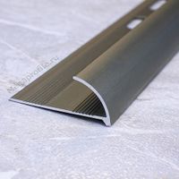 Алюмин. нар. профиль ПА09 бронза/матовое 2,7м, шт.