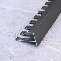 Алюмин. F-обр. профиль ПФ10 бронза/матовое 2,7м, шт.