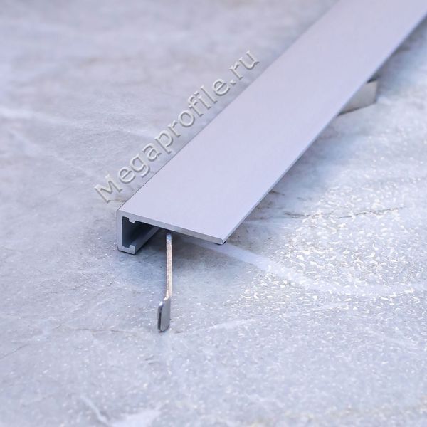Алюминиевый микроплинтус 16мм МП16