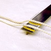 Латунный полированный Т-образный профиль ЛТ25 для напольных покрытий